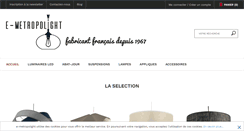 Desktop Screenshot of e-metropolight.com